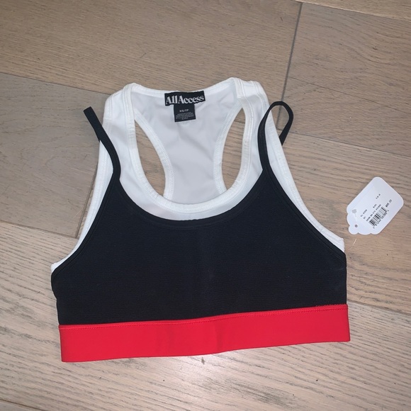 NWT Bandier Double Layered Encore Sports Bra - Picture 6 of 14